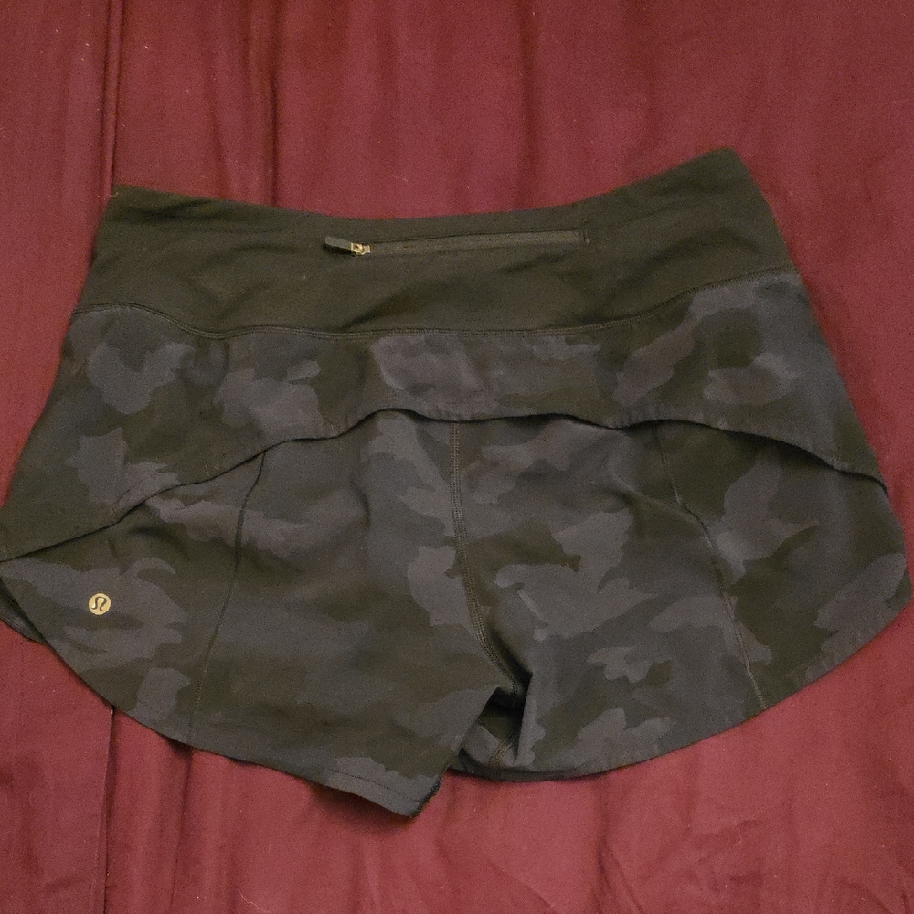 lululemon athletica Dark Camo Athletic Shorts